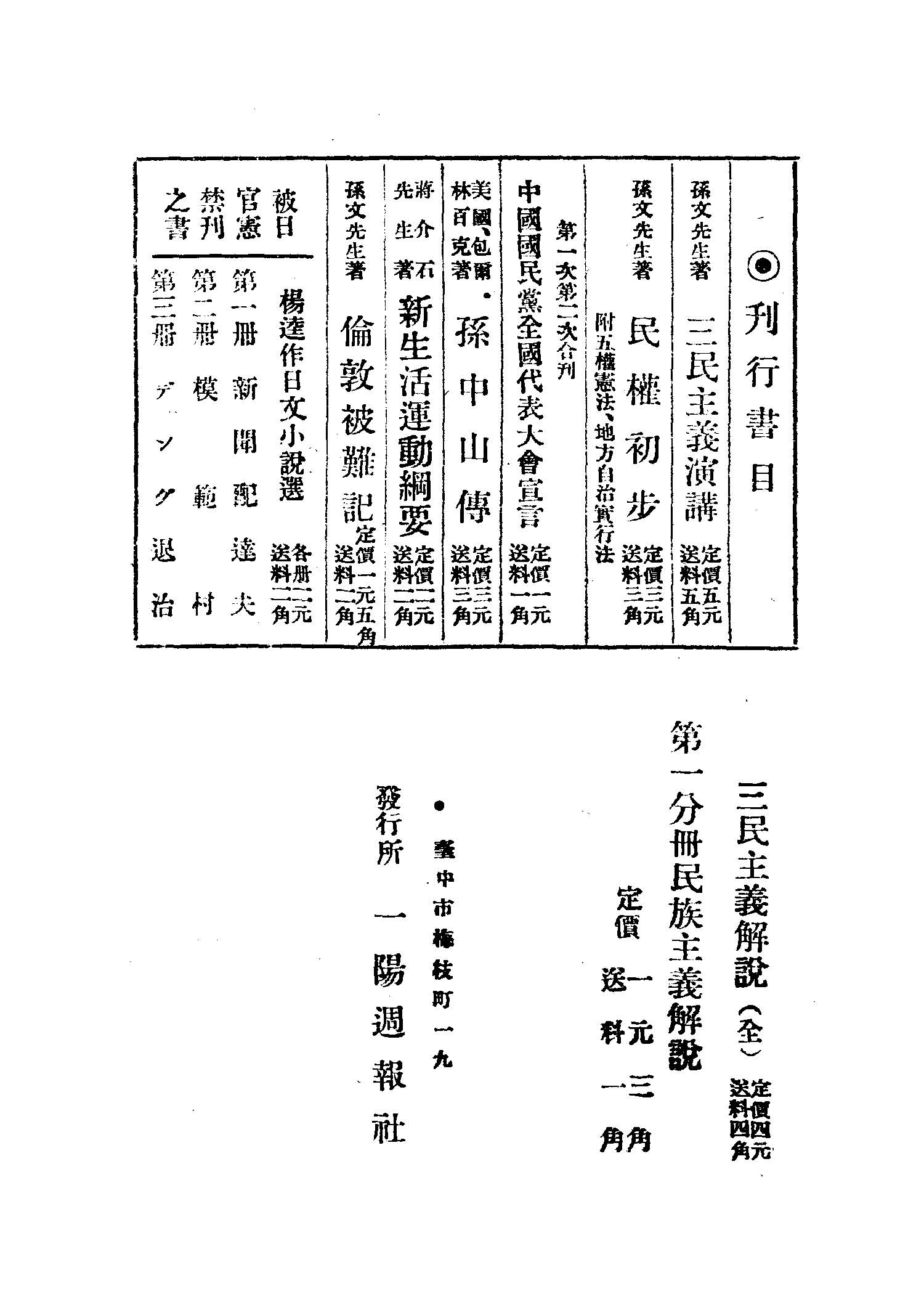民族主義解說 不詳年 作者:金曾澄主編 PDF下载-汉笺公版书