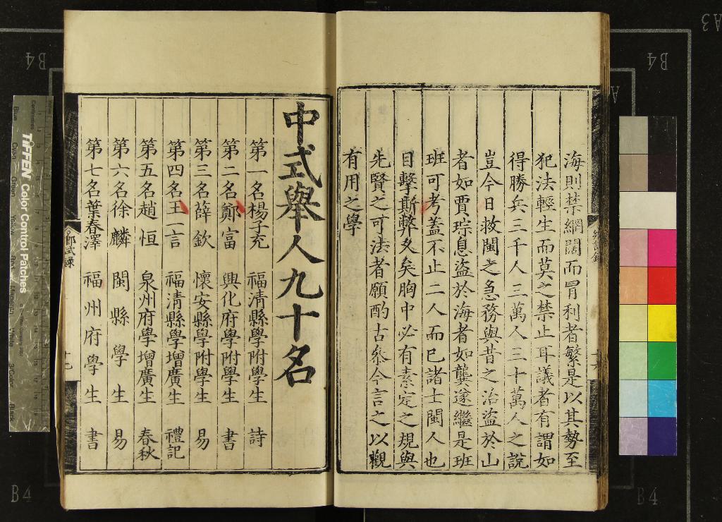 《嘉靖十三年福建鄉試錄一卷》作者：(明嘉靖)  刻本  PDF下载-汉笺公版书