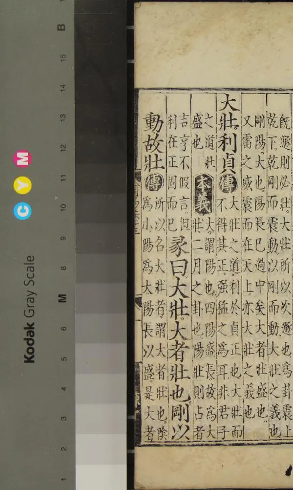 《周易經傳傳義二十四卷》作者：(明嘉靖)宋程頤、朱熹撰  刻本  PDF下载-汉笺公版书