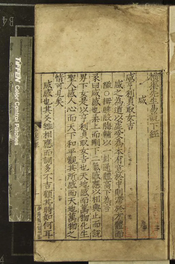 《橫渠先生易說三卷》作者：(明)宋張載撰  刻本  PDF下载-汉笺公版书