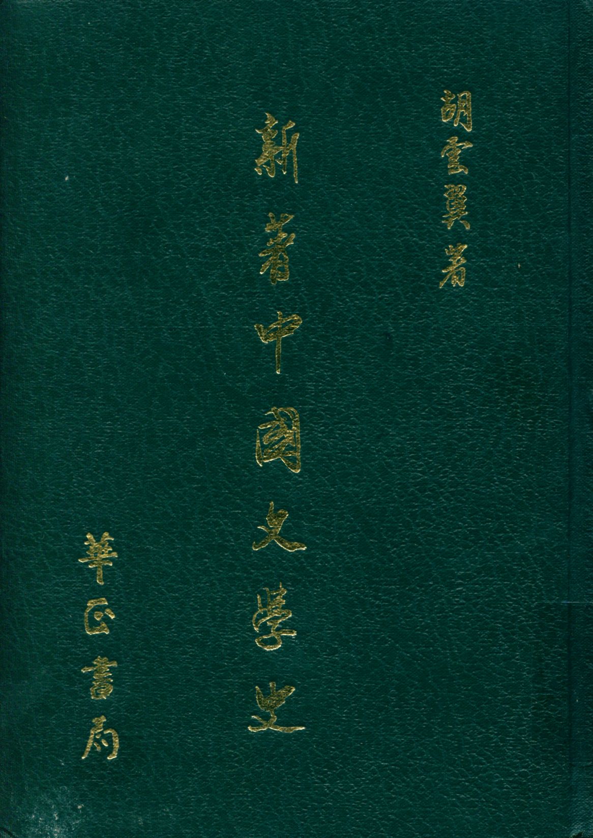 《新著中國文學史》 作者:胡雲翼著 1931年  PDF下载-汉笺公版书