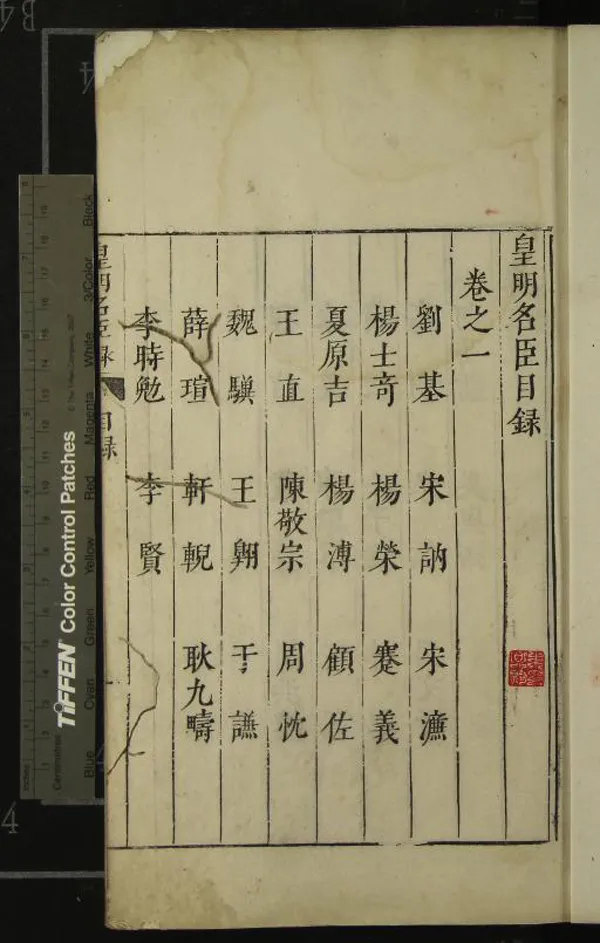 《皇明名臣言行錄四卷》作者：(明)明李廷機纂、明徐縉芳、陳國紀、劉日淑校、明朱紱來、何士傑校訂  刻本  PDF下载-汉笺公版书