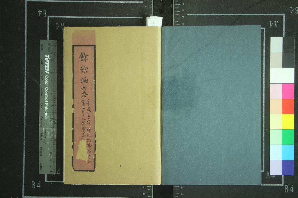 《餘餘編六卷》作者：(清)寄傲生著  抄本  PDF下载-汉笺公版书