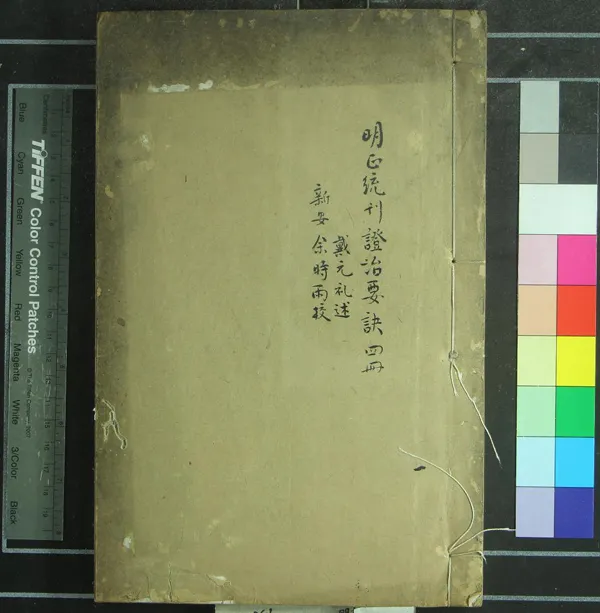 《古今醫統正脈全書（存一種）》作者：(明萬曆)戴元禮；明王肯堂編  刻本  PDF下载-汉笺公版书