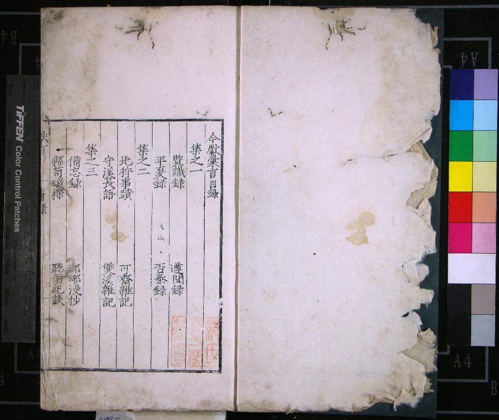 《今獻彙言八集二十五種（存二十二種）》作者：(明)明高鳴鳳編  刻本  PDF下载-汉笺公版书