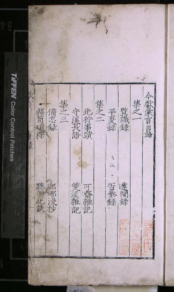 《今獻彙言八集二十五種（存二十二種）》作者：(明)明高鳴鳳編  刻本  PDF下载-汉笺公版书