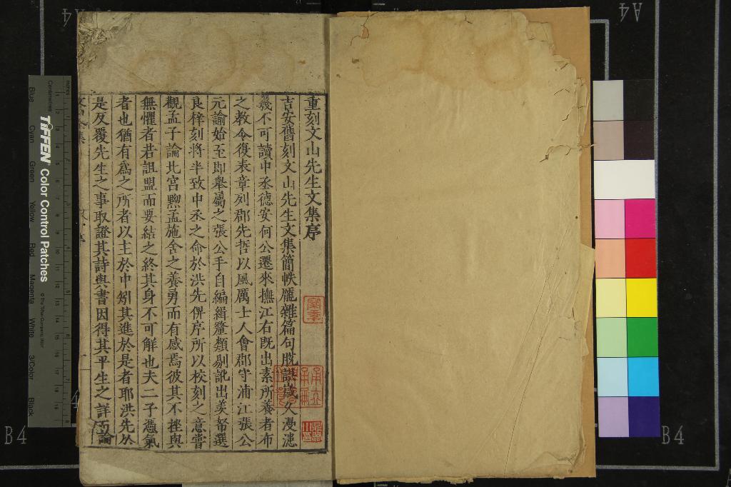 《文山先生全集二十卷》作者：(明嘉靖)宋文天祥撰、明張元諭編校  刻本  PDF下载-汉笺公版书