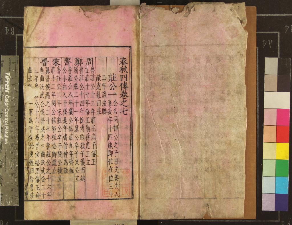 《春秋四傳三十八卷綱領一卷提要一卷列國東坡圖說一卷春秋二十國年表一卷諸國興廢說一卷》作者：(明嘉靖)  刻本  PDF下载-汉笺公版书