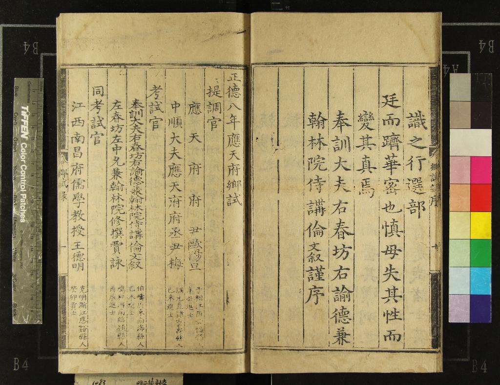 《正德八年應天府鄉試錄一卷》作者：(明正德)  刻本  PDF下载-汉笺公版书