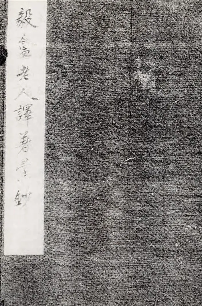 《毅盦老人譯著彙鈔》 作者:陳駿生譯著 19--?年  PDF下载-汉笺公版书