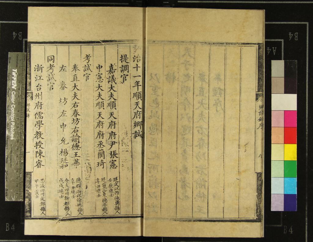 《弘治十一年順天府鄉試錄一卷》作者：(明弘治)  刻本  PDF下载-汉笺公版书