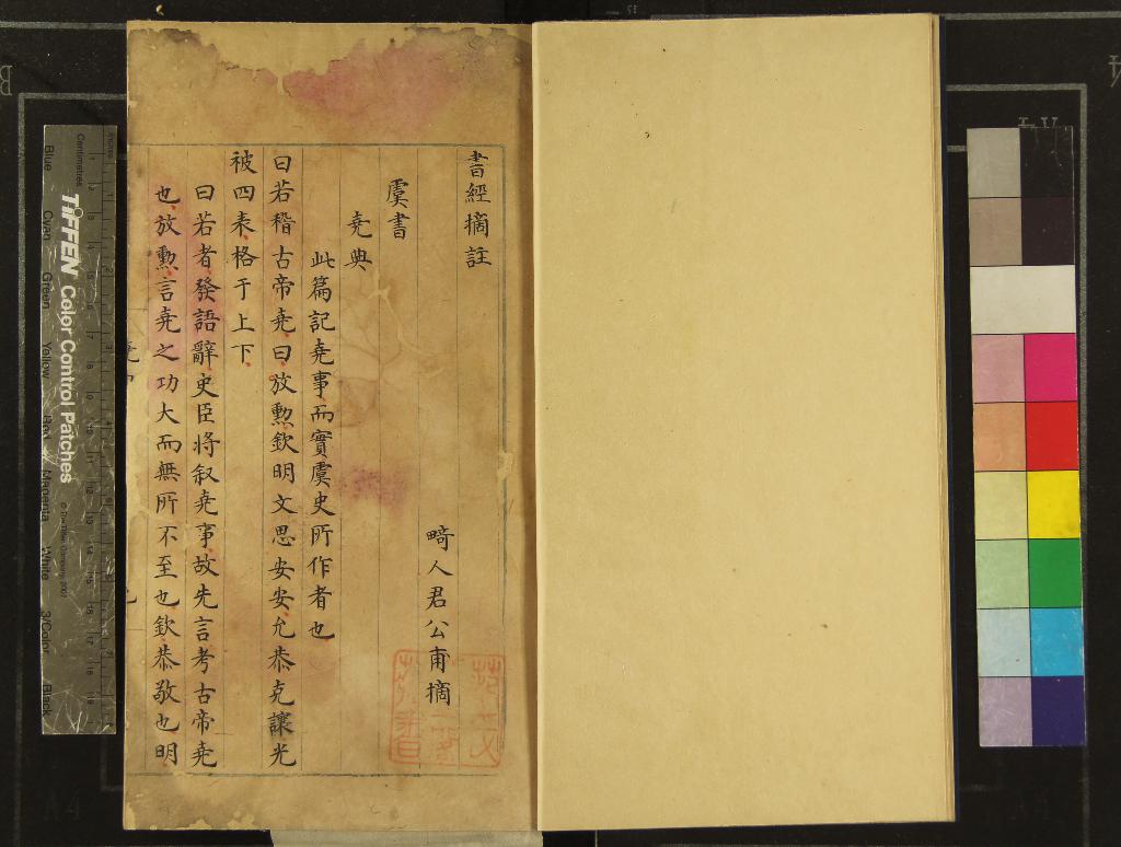 《書經摘註六卷》作者：(明)畸人君公甫摘  抄本  PDF下载-汉笺公版书