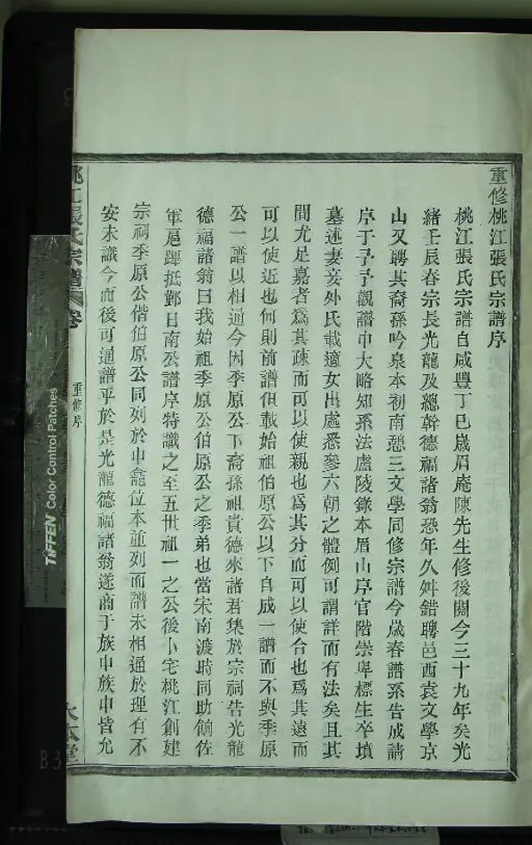 《[浙江鄞縣]桃江張氏宗譜八卷首一卷》作者：(清光緒)清張光龍修、清袁政襄纂  活字本  PDF下载-汉笺公版书