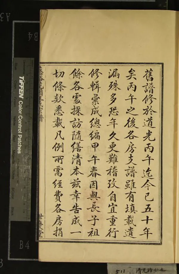 《[浙江寧波]慈谿花園王氏宗譜十八卷》作者：(清光緒)清王棣纂修  抄本  PDF下载-汉笺公版书