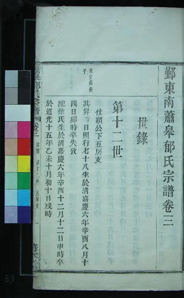 《[浙江鄞縣]鄞東南蕭皋郁氏宗譜五卷》作者：(民國)民國佚名撰  活字本  PDF下载-汉笺公版书