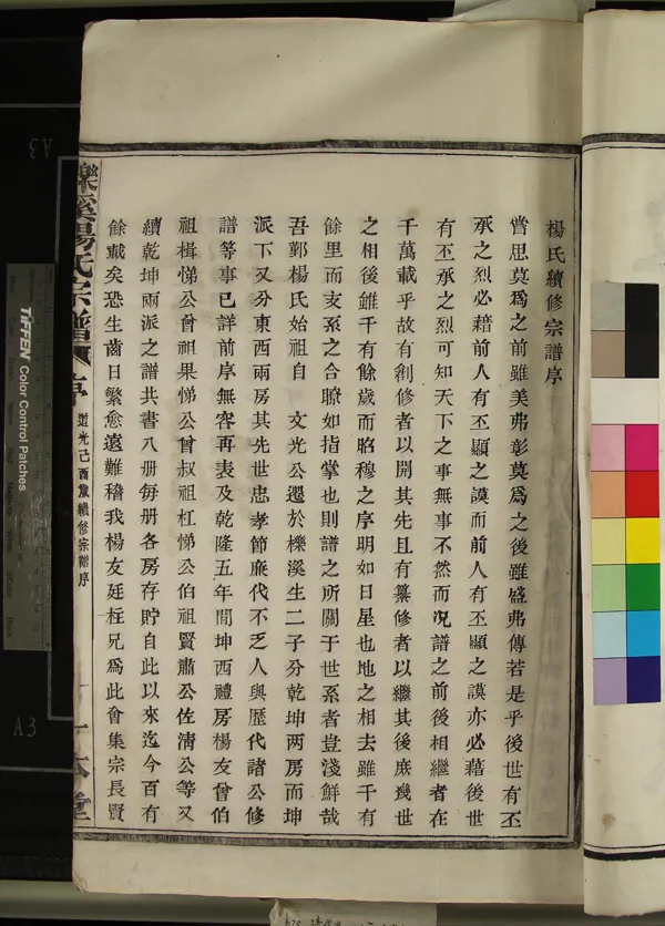 《[浙江鄞縣]櫟溪楊氏宗譜五卷首一卷卷終二卷》作者：(清道光)清楊廷柱纂修  活字本  PDF下载-汉笺公版书