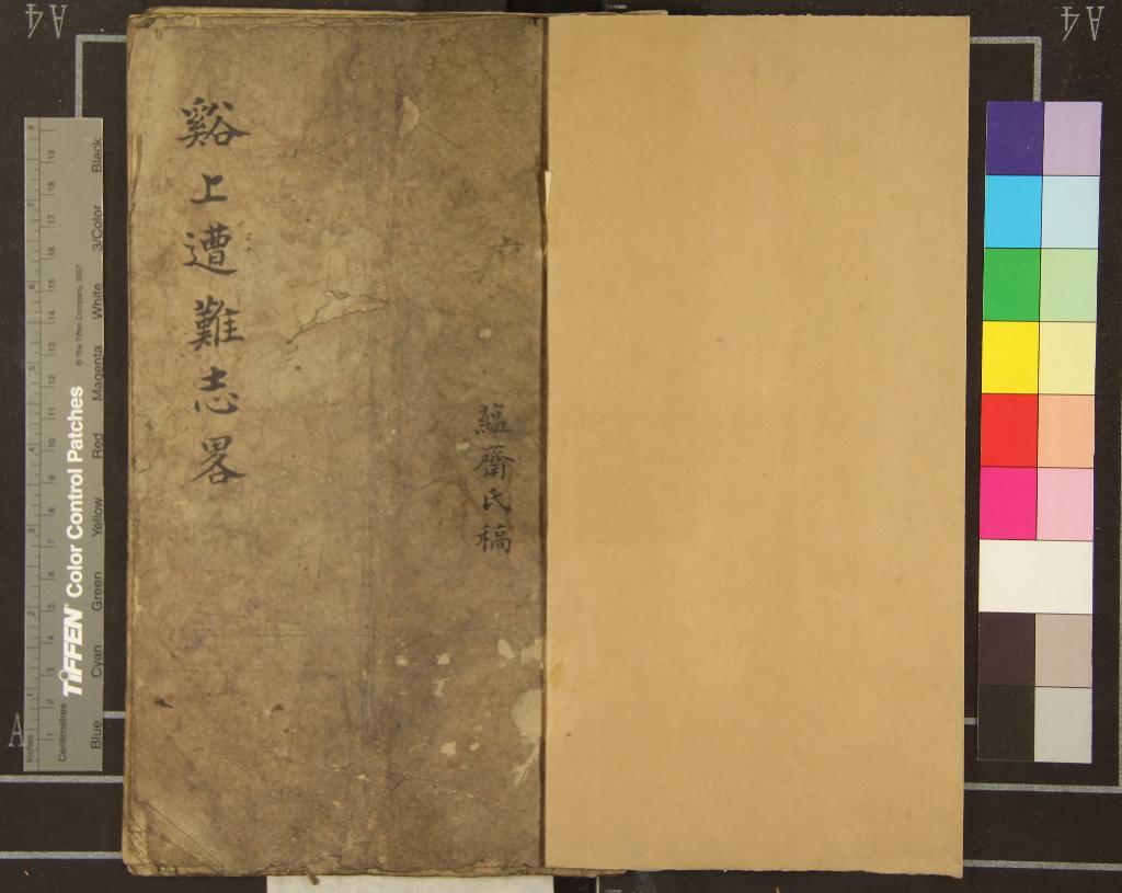 《溪上遭難志略一卷》作者：(清同治)清應文炳譔  稿本  PDF下载-汉笺公版书