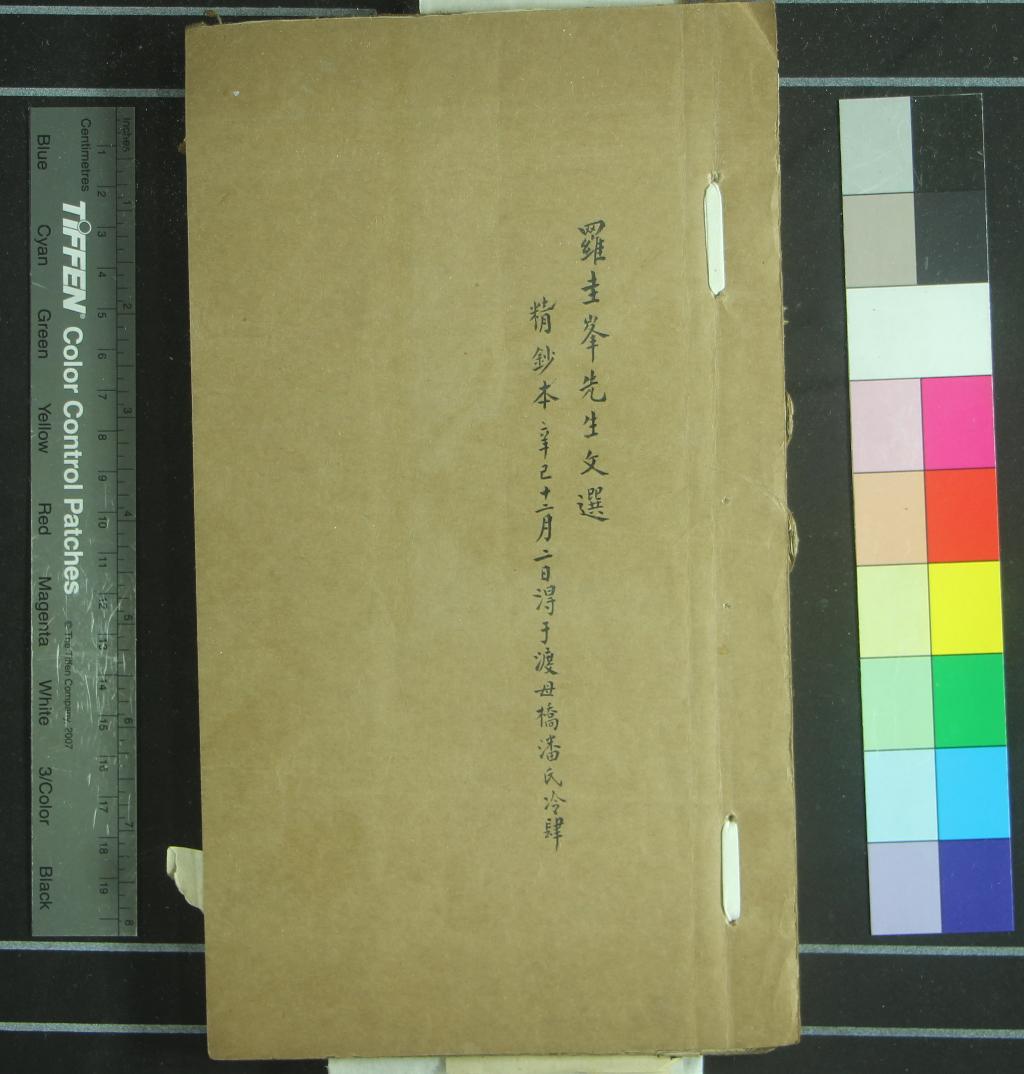 《羅圭峯先生文選不分卷》作者：(清)明羅玘撰  抄本  PDF下载-汉笺公版书