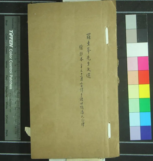 《羅圭峯先生文選不分卷》作者：(清)明羅玘撰  抄本  PDF下载-汉笺公版书