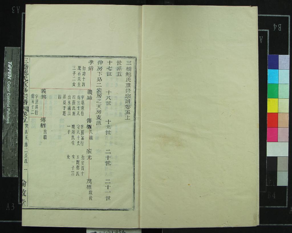 《[浙江鄞縣]三橋鮑氏重修宗譜□□卷》作者：(民國)民國鮑傳發、鮑傳銹等纂修  木活字印本  PDF下载-汉笺公版书