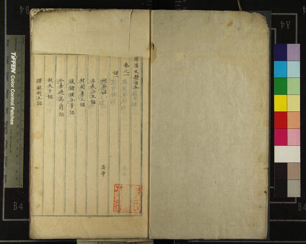 《西漢文類三十五卷目錄二卷》作者：(明)明劉節編缉  抄本  PDF下载-汉笺公版书