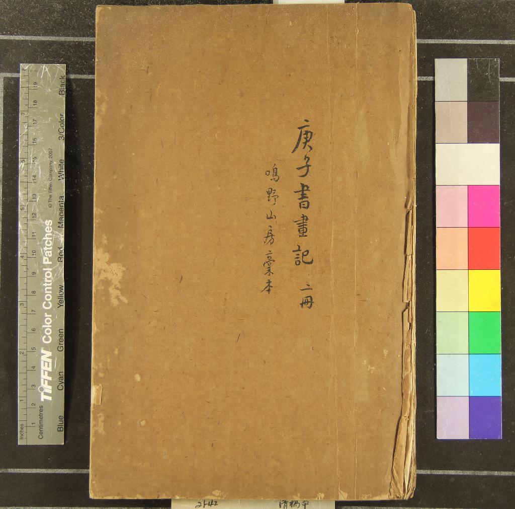 《庚子書畫記不分卷》作者：(清)清沈復粲撰  稿本  PDF下载-汉笺公版书