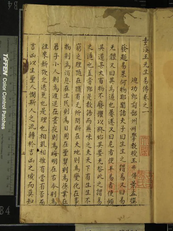 《童溪王先生易傳三十卷》作者：(明)宋王宗傳撰  抄本  PDF下载-汉笺公版书