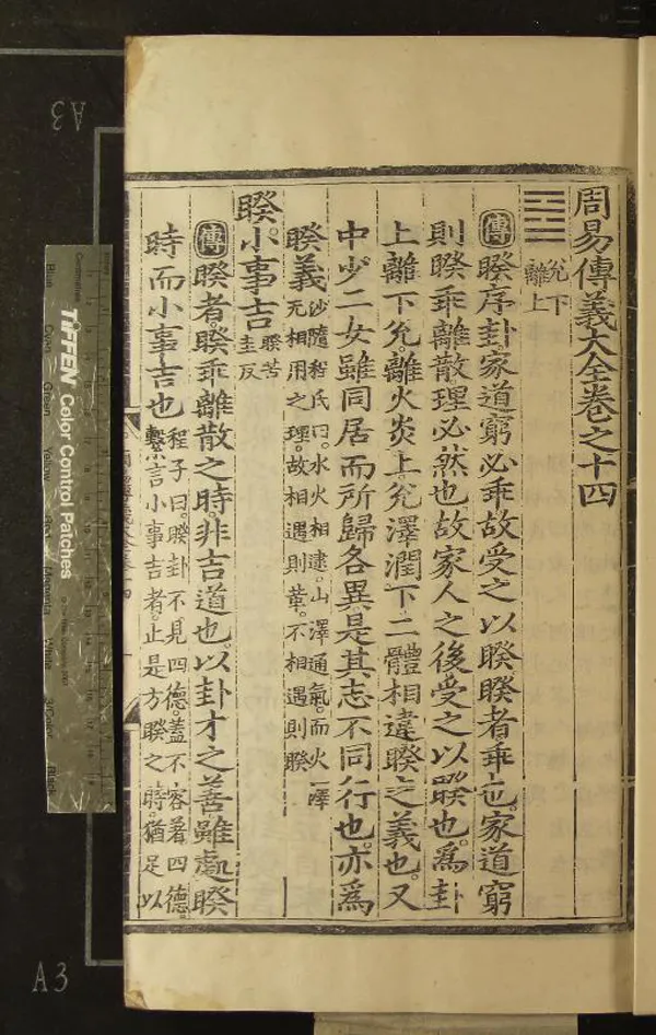 《周易傳義大全二十四卷綱領一卷朱子圖說一卷》作者：(明永樂)明胡廣等輯  刻本  PDF下载-汉笺公版书