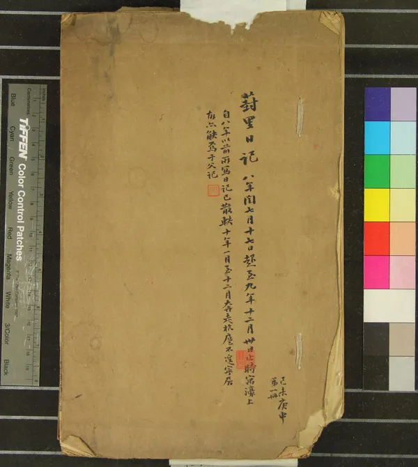 《葑里日記不分卷》作者：()張原煒  稿本  PDF下载-汉笺公版书