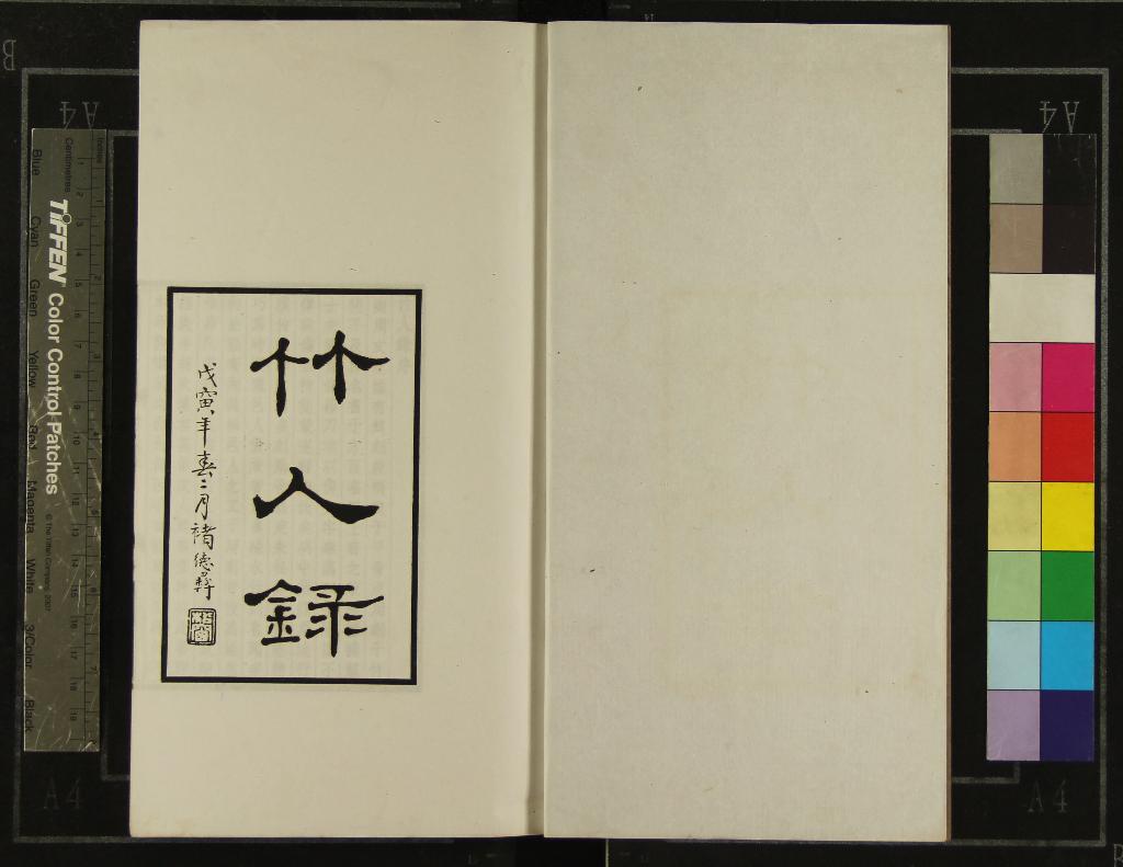 《竹人錄二卷》作者：(民國)清金元鈺撰  鉛印本  PDF下载-汉笺公版书