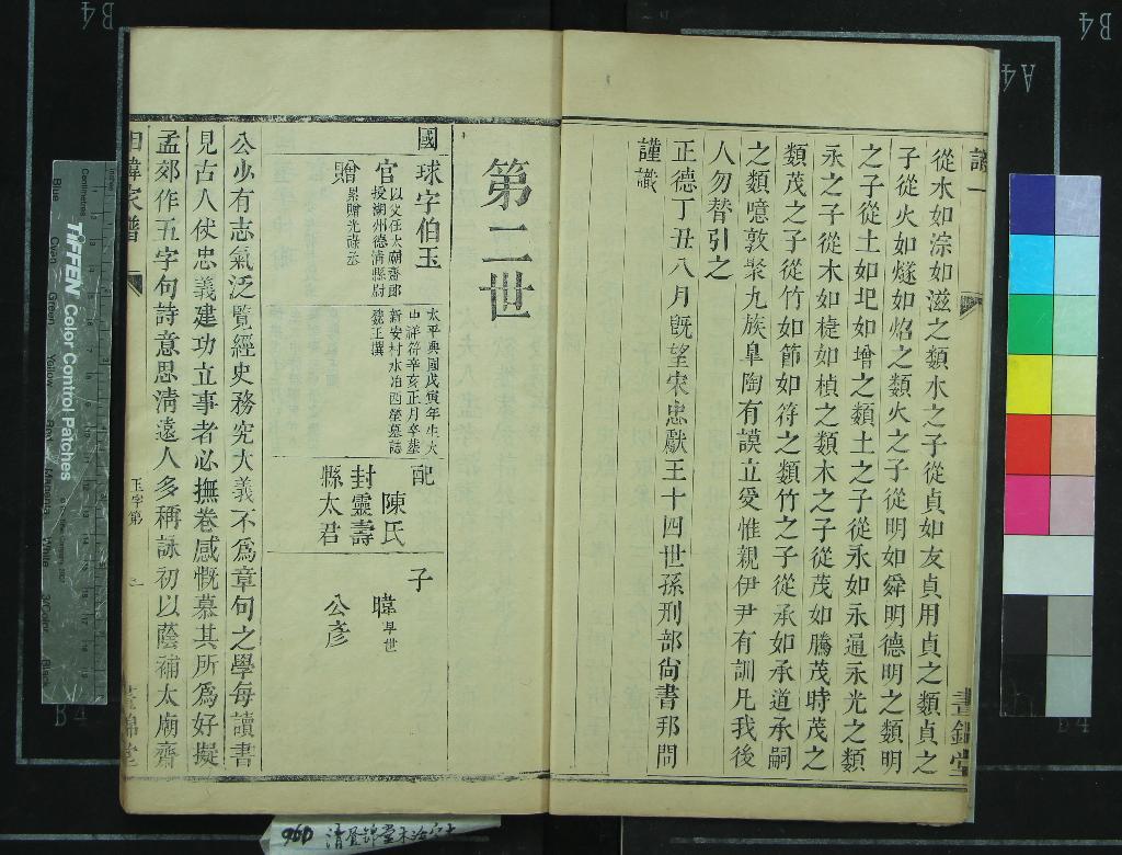 《[浙江紹興]相韓家譜不分卷》作者：(清)清不著撰者纂修  活字本  PDF下载-汉笺公版书