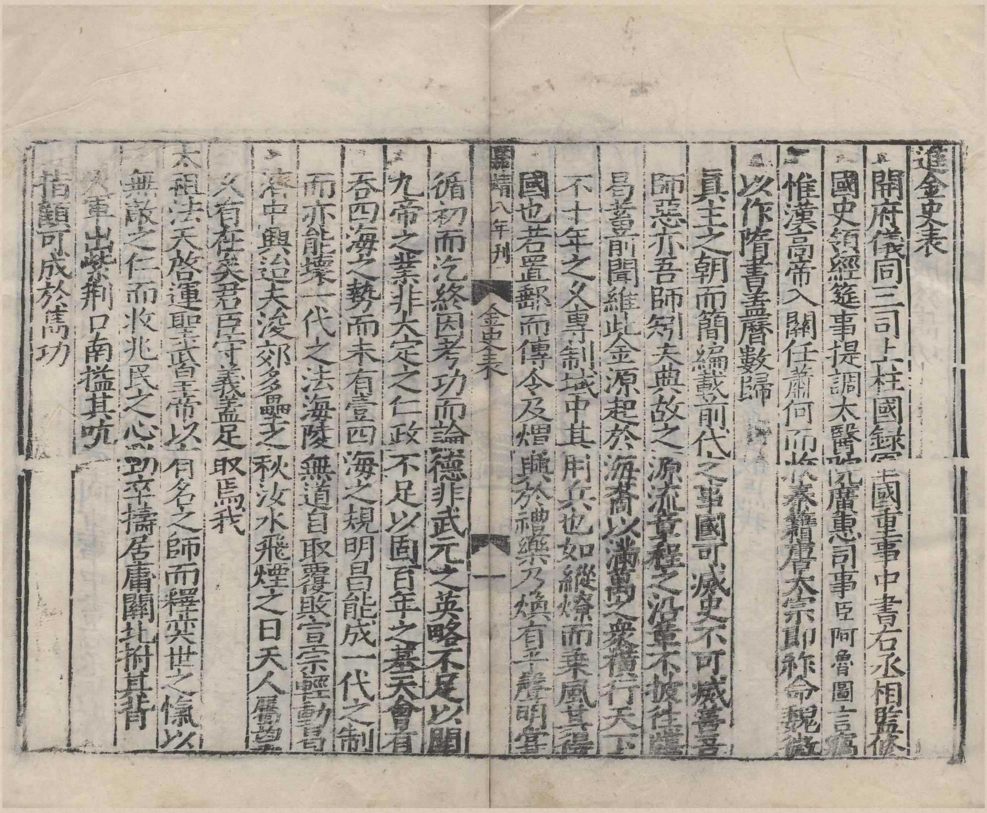 《二十一史金史一百三十五卷目錄二卷》作者：(明)元脫脫修、明張邦奇、江汝璧校刊  明清遞修本  PDF下载-汉笺公版书