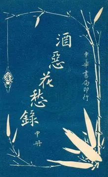 《酒惡花愁錄》 作者:扁舟子著 ; 董皙薌校訂 民6.01[1917.01]年  PDF下载-汉笺公版书