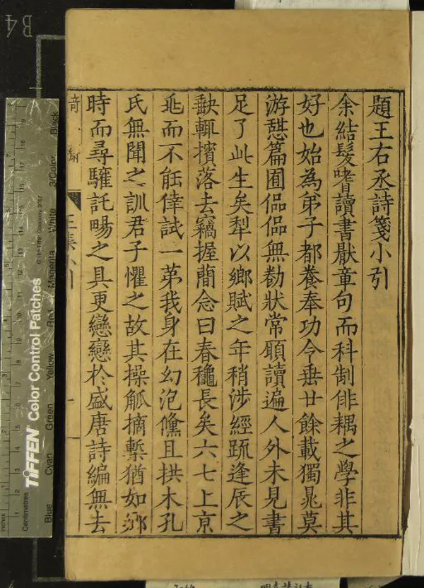 《類箋唐王右丞詩集十卷》作者：(明嘉靖)唐王維譔、宋劉辰翁評、明顧起經註、明陳鶴等校閱；唐王右丞文集四卷集外編一卷、唐王維譔、明顧起經編；唐王右丞年譜一卷、明顧起經撰；唐諸家同詠集一卷贈題集一卷歷朝諸家評王右丞詩畫鈔一卷、明顧起經編輯  刻本  PDF下载-汉笺公版书