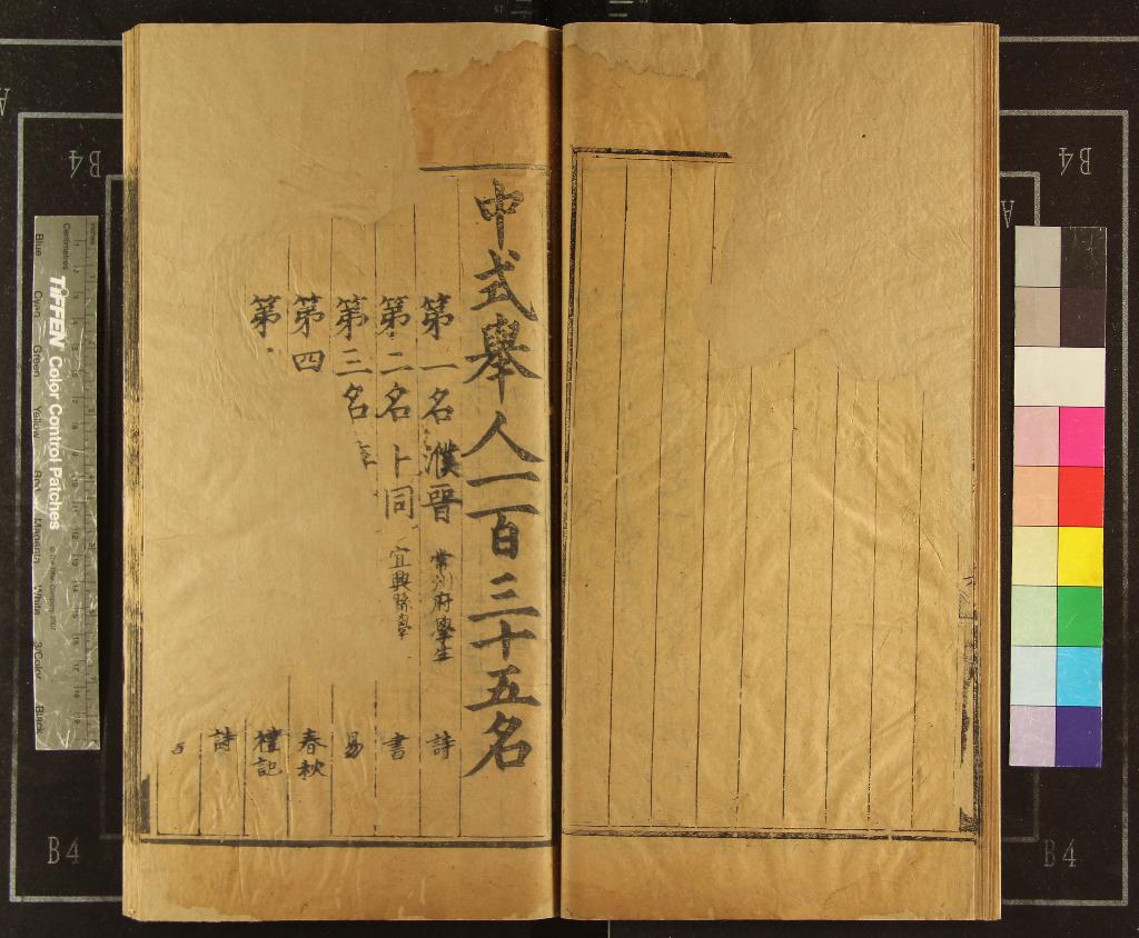 《成化七年應天府鄉試錄一卷》作者：(明成化)明佚名輯  刻本  PDF下载-汉笺公版书