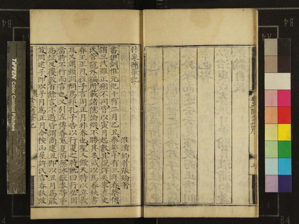 《林泉隨筆記一卷》作者：(明嘉靖)明張綸著  刻本  PDF下载-汉笺公版书