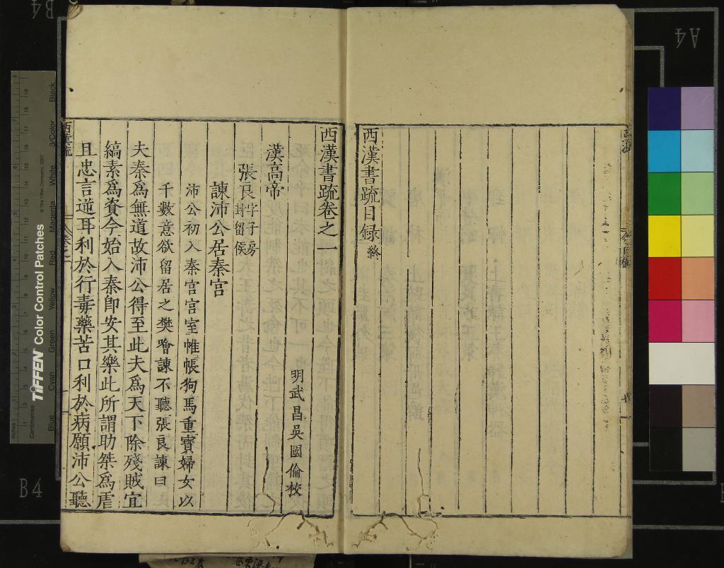 《秦漢書疏十八卷》作者：(明嘉靖)明吳國倫校  刻本  PDF下载-汉笺公版书