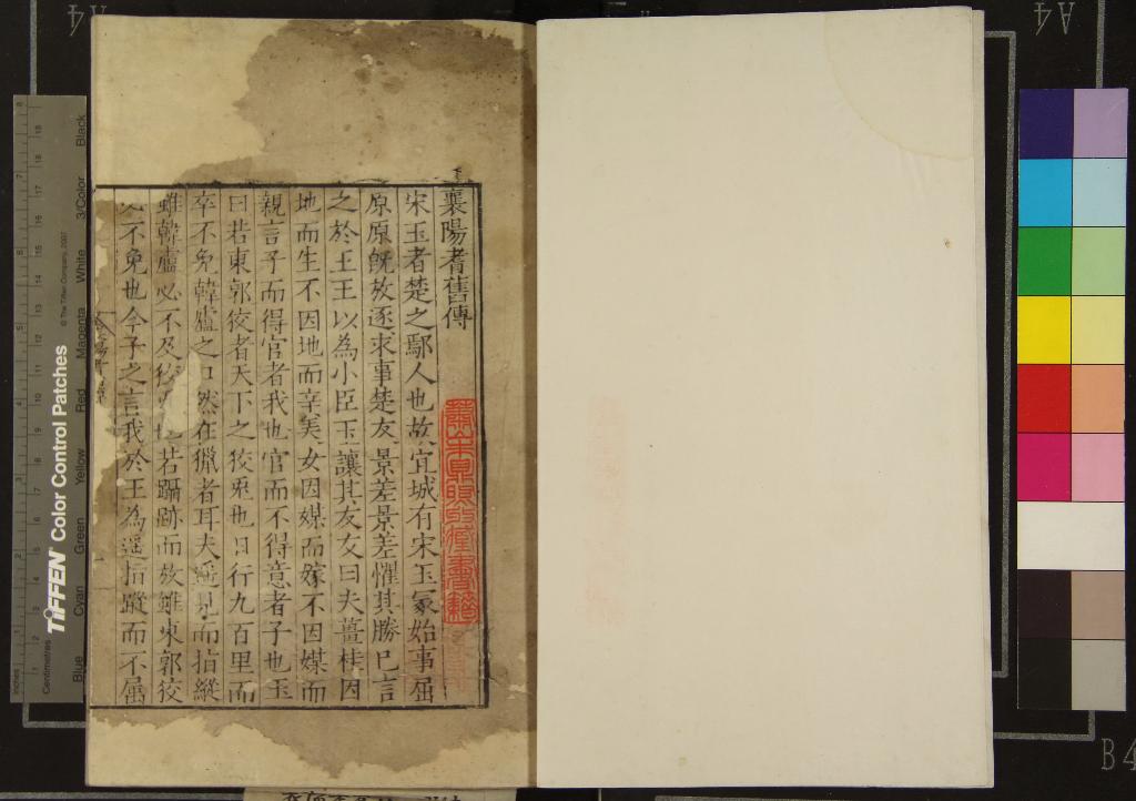 《襄陽耆舊傳一卷》作者:(明嘉靖) 刻本 PDF下载-汉笺公版书