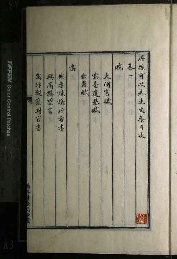 《可之先生文集二卷》作者：(清)唐孫樵撰  抄本  PDF下载-汉笺公版书