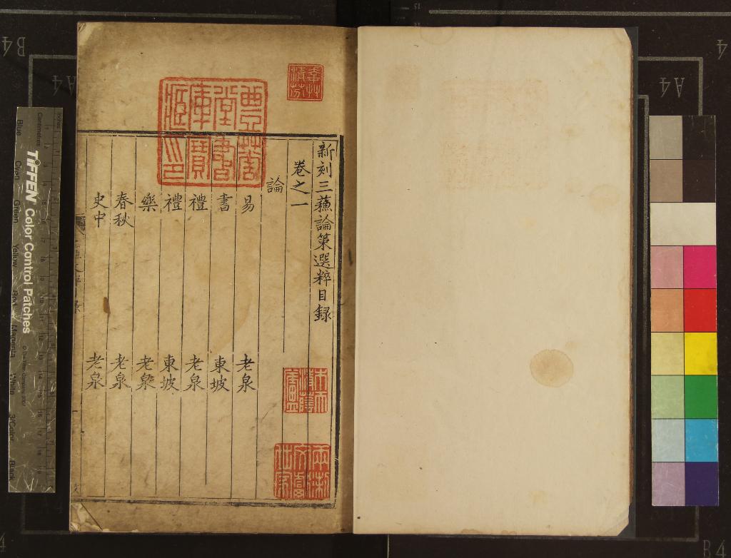 《新刻三蘇論策選粹八卷》作者：(明)明李時漸選  刻本  PDF下载-汉笺公版书