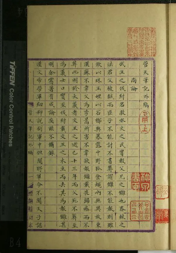 《管天筆記外編不分卷》作者：(清)明王嗣奭撰  抄本  PDF下载-汉笺公版书