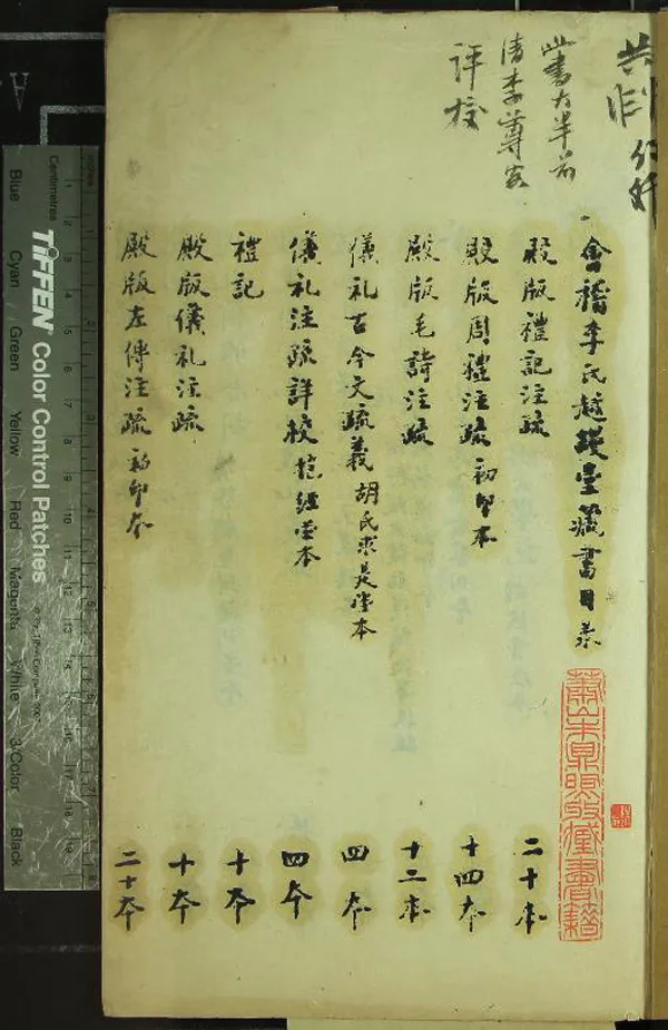 《會稽李氏越縵堂藏書目錄不分卷》作者：(民國)清李尊客評校  油印本  PDF下载-汉笺公版书