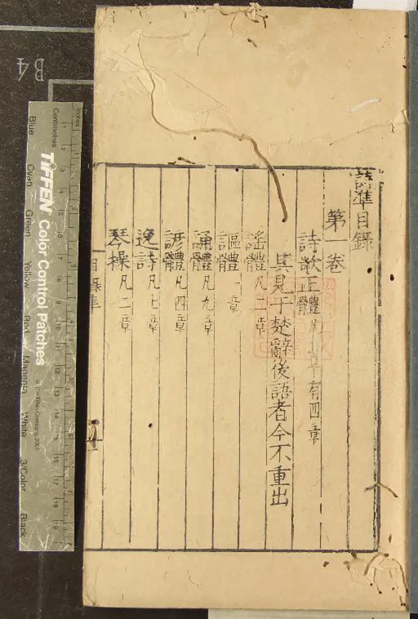 《詩準四卷詩翼四卷》作者：(明)宋何無適、倪希程輯  刻本  PDF下载-汉笺公版书