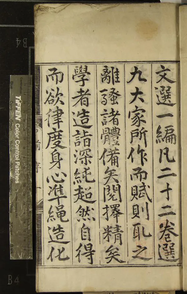 《大家文選二十二卷》作者：(明嘉靖)明薛甲編  刻本  PDF下载-汉笺公版书