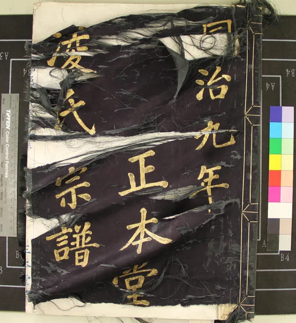 《[浙江鄞縣]凌氏宗譜二卷》作者：(清同治)清凌正奇纂修  抄本  PDF下载-汉笺公版书