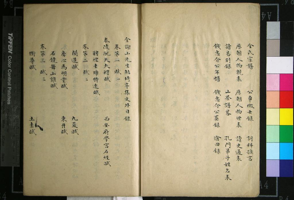 《全謝山先生鮚埼亭集文外五十二卷》作者：(清)清全祖望撰  抄本  PDF下载-汉笺公版书