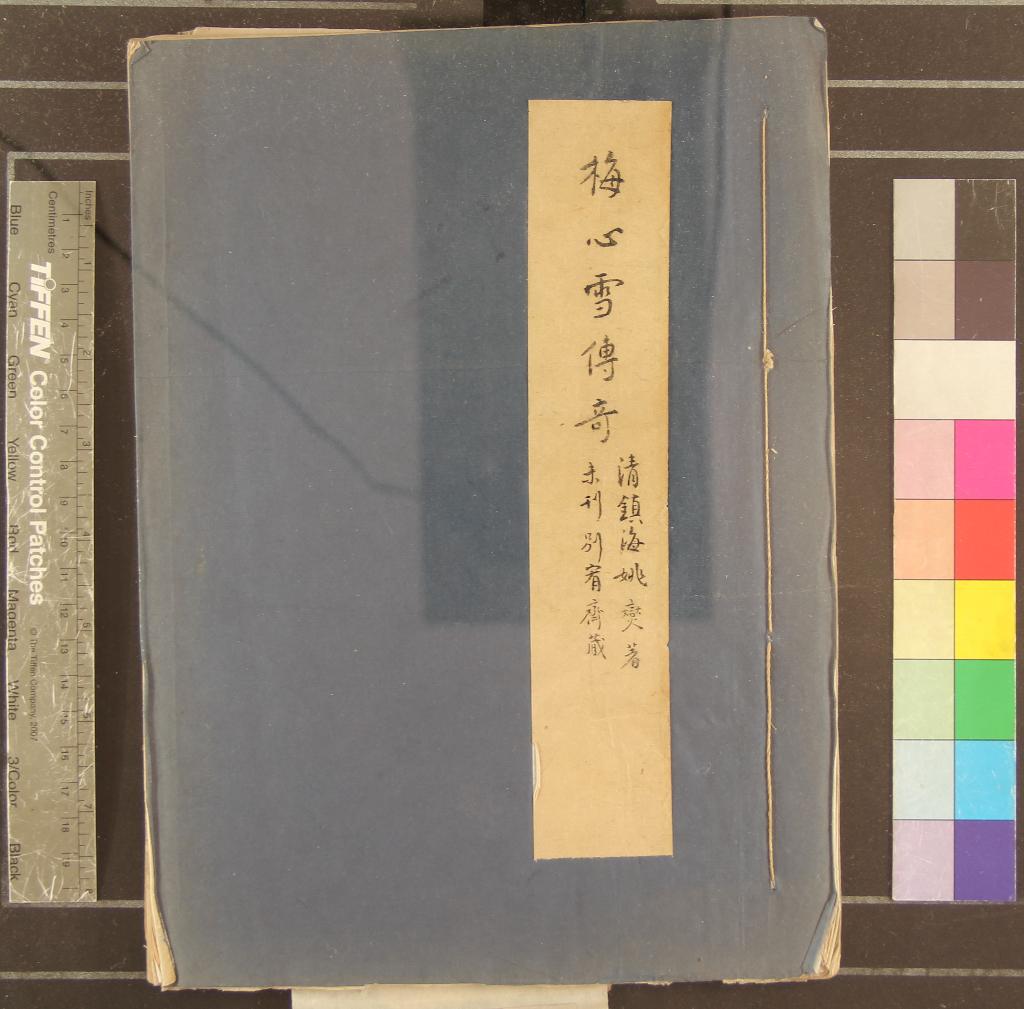 《某心雪傳奇十一卷》作者：(清)清姚燮撰  抄本  PDF下载-汉笺公版书