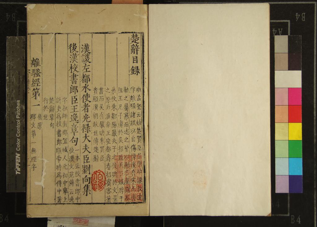 《楚辭章句十七卷》作者：(明)漢劉向集、漢王逸章句  刻本  PDF下载-汉笺公版书