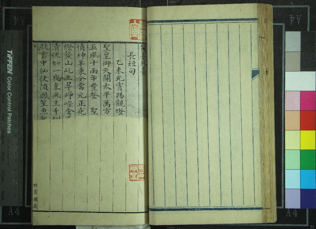 《符臺外集二卷》作者：(清)明袁忠徹撰  抄本  PDF下载-汉笺公版书