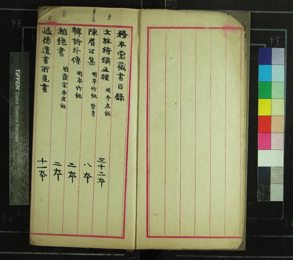 《務本堂藏書目錄不分卷》作者：(清)  抄本  PDF下载-汉笺公版书